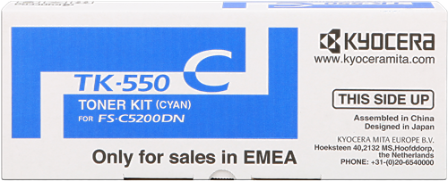 Kyocera TK-550c Cyan Tóner