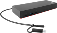 Lenovo ThinkPad Hybrid USB-C / USB-A (Refurbished) Schwarz