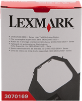 Lexmark 3070169 Preto Fita de tinta