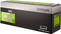 Lexmark 502 Preto Tóner