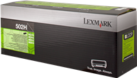 Lexmark 502H zwart toner