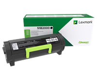 Lexmark 51B2000 Preto Tóner