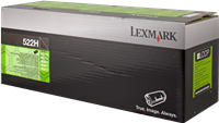 Lexmark 522H black toner