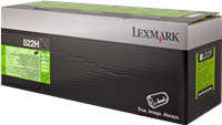 Lexmark 522H Preto Tóner