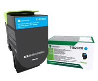 Lexmark 71B20C0 Cyan Tóner