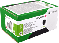 Lexmark 71C20M0 magenta Tóner