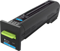 Lexmark 72K20C0 cian Tóner