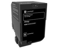 Lexmark 74C20K0 Preto Tóner