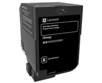 Lexmark 74C2HK0 Noir(e) Toner