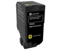 Lexmark 74C2SY0 Amarelo Tóner