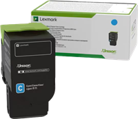 Lexmark 78C2XCE cian Tóner