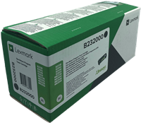 Lexmark B232000 Preto Tóner