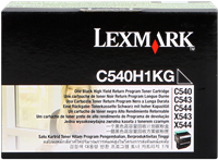 Lexmark C540H1KG negro Tóner