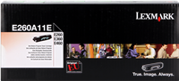 Lexmark E260A11E Preto Tóner