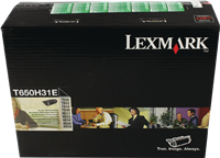 Lexmark T650H31E Preto Tóner