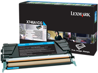 Lexmark X746A1CG Cyan Toner