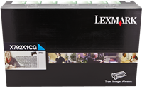 Lexmark X792X1CG ciano toner