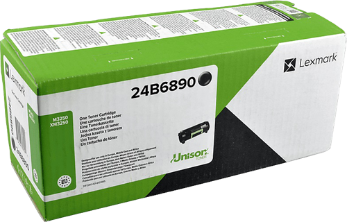 Lexmark 24B6890 Preto Tóner