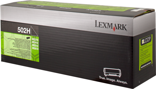 Lexmark 502H Preto Tóner