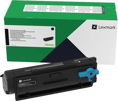 Lexmark 55B2000 Preto Tóner