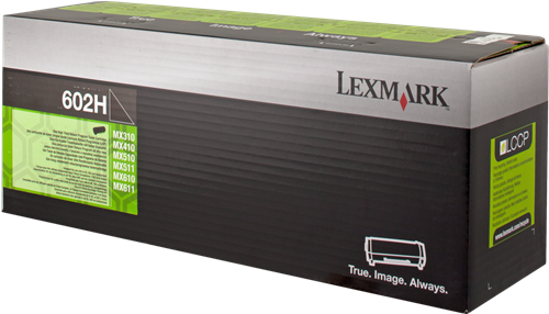 Lexmark 602H negro Tóner