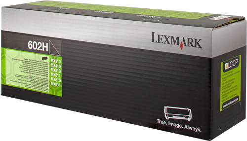 Lexmark 602H Preto Tóner