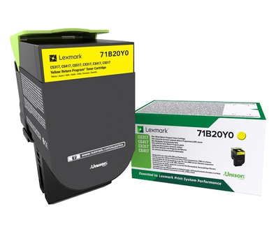 Lexmark 71B20Y0 Amarelo Tóner