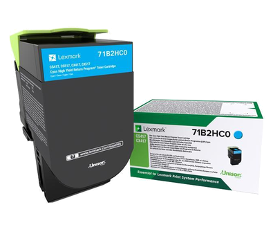 Lexmark 71B2HC0 Cyan Tóner