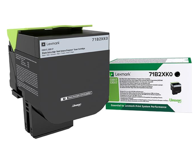 Lexmark 71B2XK0 Preto Tóner