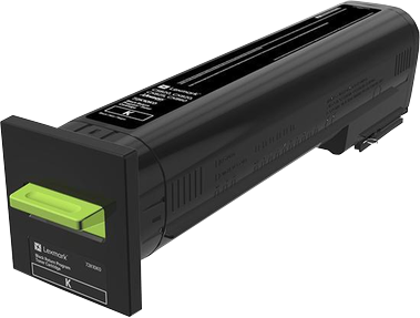 Lexmark 72K20K0 Preto Tóner