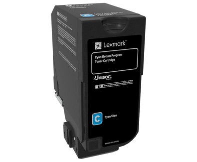 Lexmark 74C20C0 Cyan Tóner