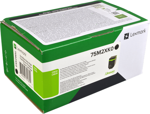 Lexmark 75M2XK0 Preto Tóner