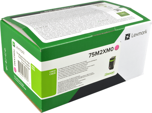 Lexmark 75M2XM0 Magenta Tóner
