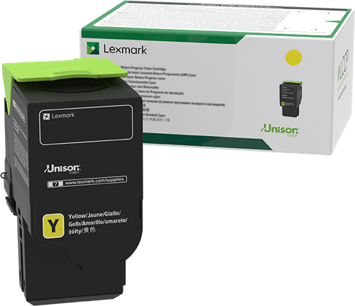 Lexmark 78C20Y0 Amarelo Tóner
