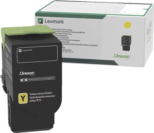 Lexmark 78C2XY0 Amarelo Tóner
