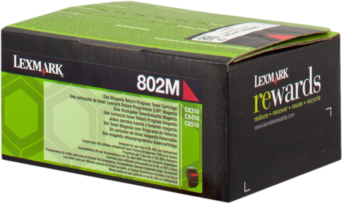 Lexmark 802M purpurová 