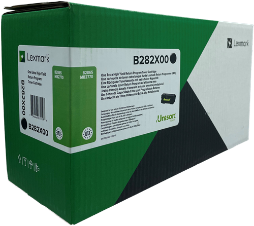 Lexmark B282X00 Preto Tóner