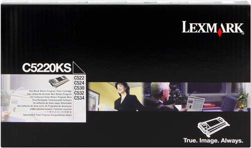 Lexmark C5220KS Preto Tóner