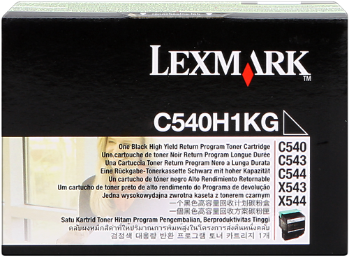Lexmark C540H1KG Preto Tóner