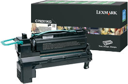 Lexmark C792X1KG Preto Tóner
