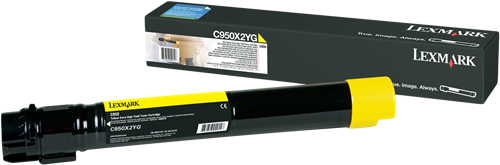 Lexmark X950X2YG Amarelo Tóner