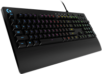Logitech G213 RGB Gaming Tastatur Schwarz