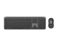 Logitech MK950 kabelloses Tastatur-Maus-Set graphite