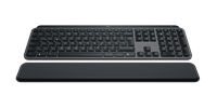 Logitech MX Keys S Wireless Tastatur mit Handgelenkauflage graphite