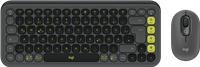 Logitech POP kabelloses Tastatur-Maus-Set graphite
