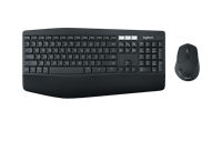 Logitech Set tastiera e mouse wireless MK850 Performance nero