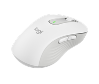 Logitech Souris sans fil Signature M650 L, pour gauchers Blanc