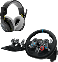 Logitech Volante da corsa G29 Driving Force con Astro A10 
