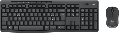 Logitech MK370 - Set tastiera e mouse graphite
