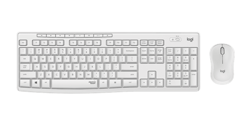 Logitech Tastiera MK295 Bianco